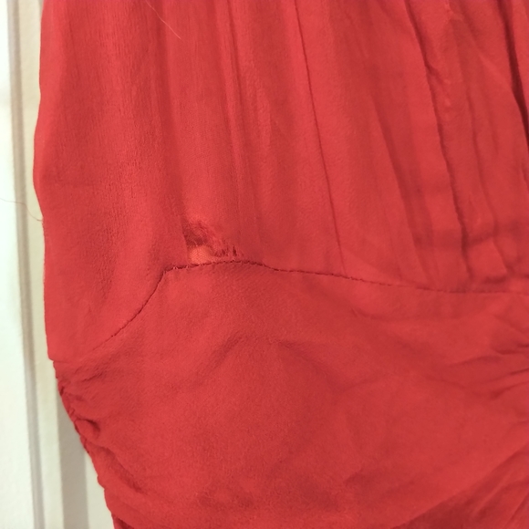 vintage 50's swing dress 1950 retro crepe - Picture 3 of 10